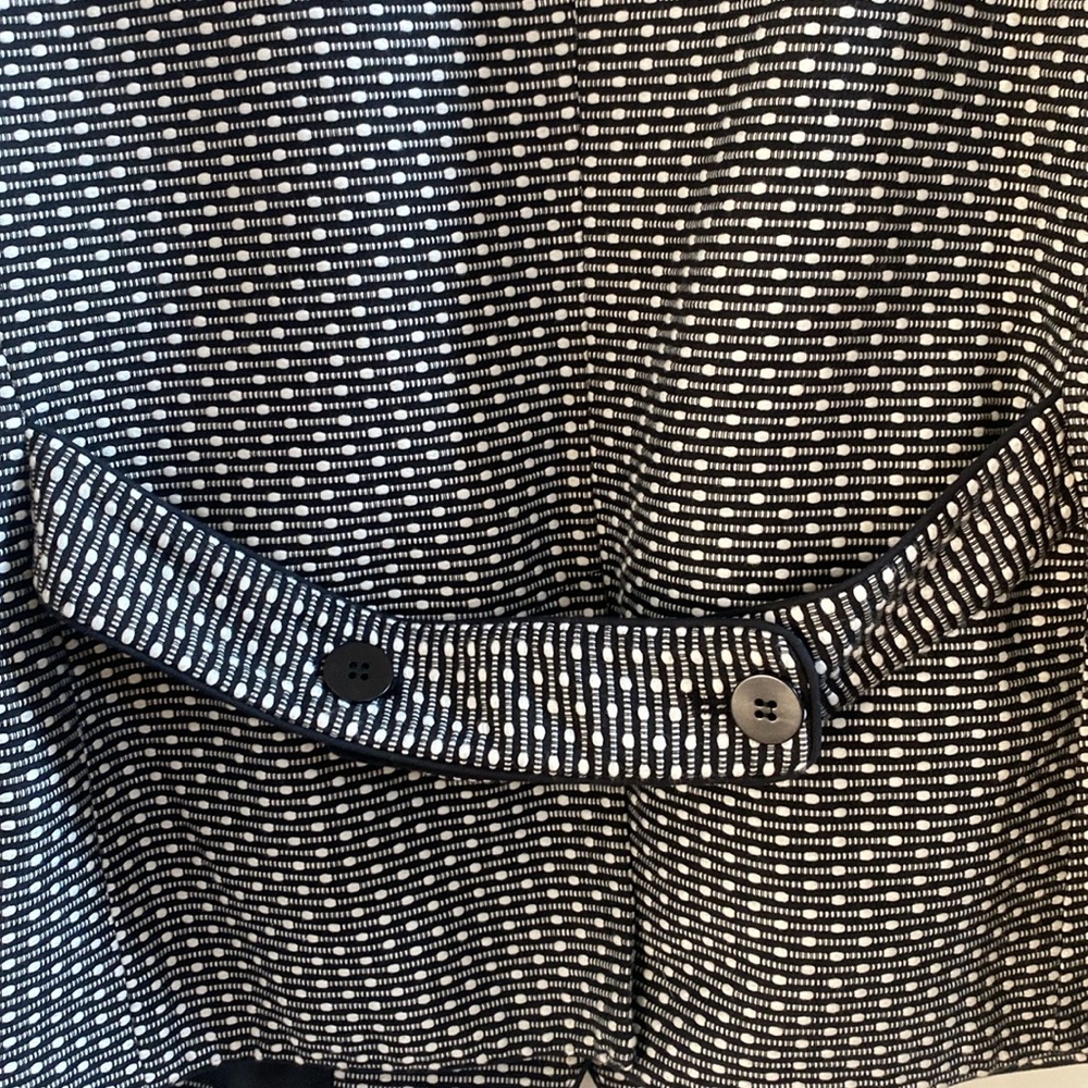 Talbots Black & White Patterned Jacket - image 7
